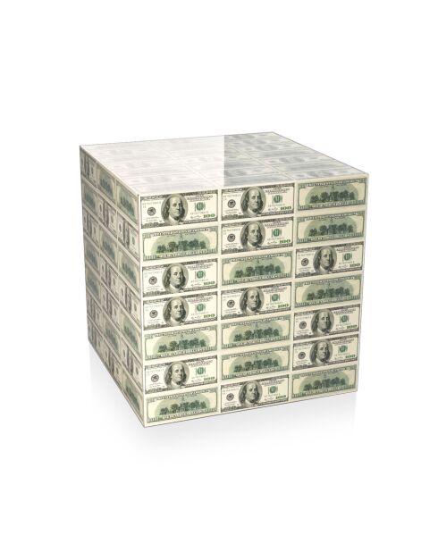 Table Basse Dollar Cube Vert