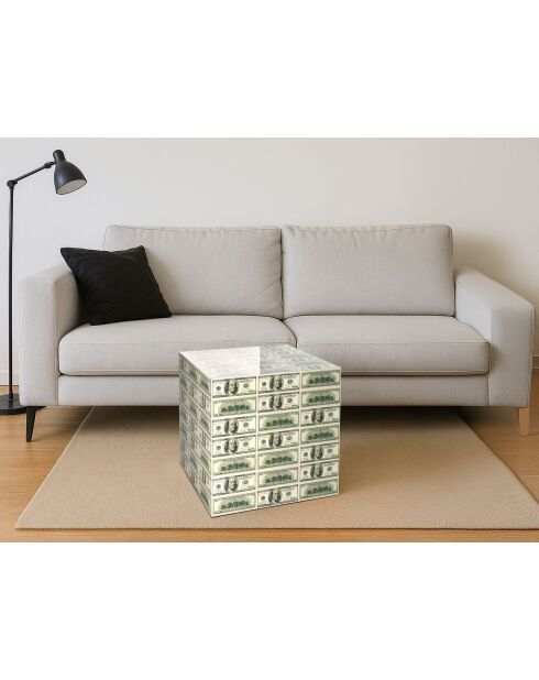 Table Basse Dollar Cube Vert