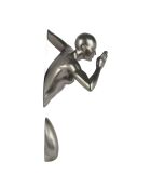Antraciet Grande Coureuse harssculptuur