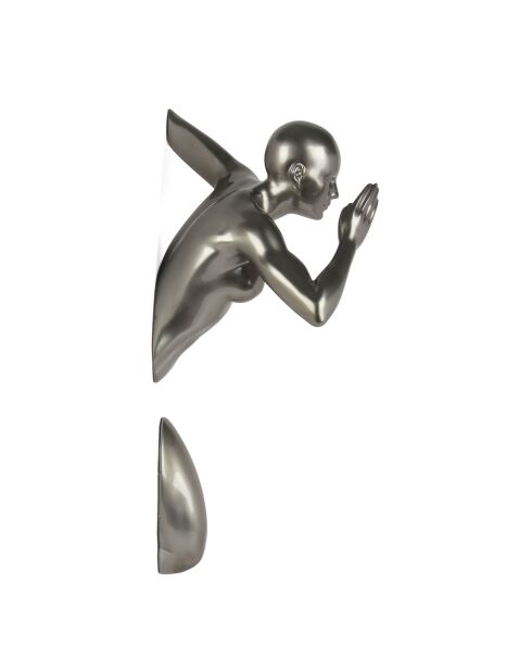 Antraciet Grande Coureuse harssculptuur
