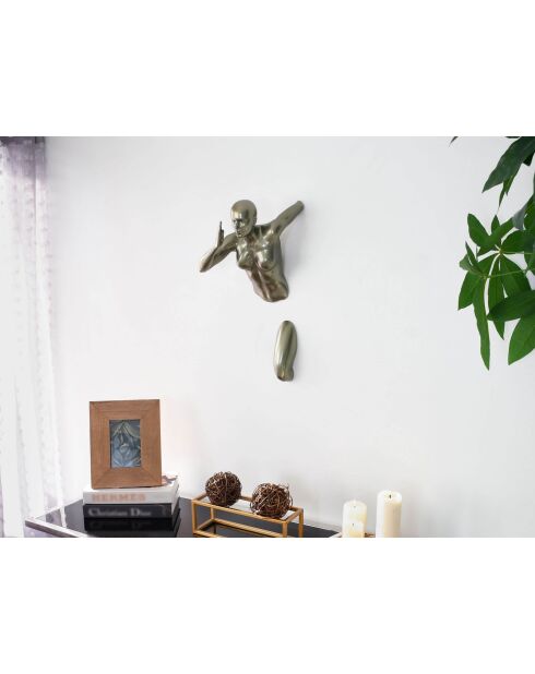 Antraciet Grande Coureuse harssculptuur