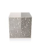 Table Basse Graffiti Pop Cube Beige