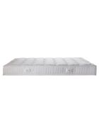 Ensemble Comète Matelas ressorts ensachés + 2 Sommiers + Tête de lit capitonnée bleu