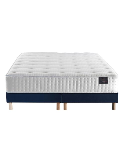 Materasso a molle insacchettate Comet Set + 2 molle a scatola blu