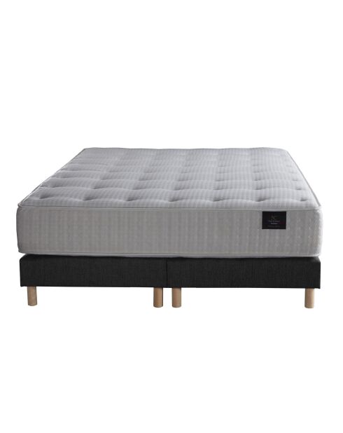 Set materasso a molle insacchettate Artemis + 2 reti letto antracite