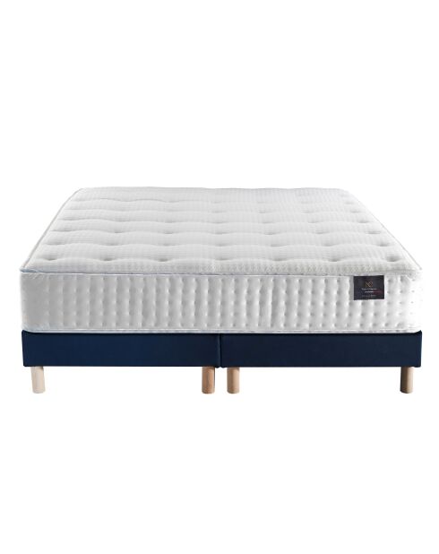 Materasso a molle insacchettate Comet Set + 2 molle a scatola blu