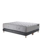 Callisto Set materasso in schiuma ad alta resilienza + 2 letti grigi
