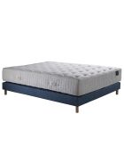 Ensemble Hécate Matelas ressorts ensachés + Sommier bleu
