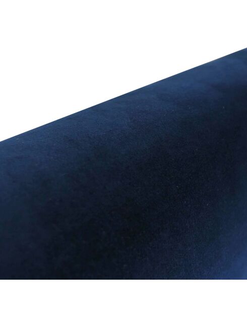 Testiera imbottita blu senza tempo