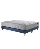 Ensemble Artémis Matelas ressorts ensachés + 2 Sommiers bleu