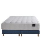 Ensemble Artémis Matelas ressorts ensachés + 2 Sommiers bleu