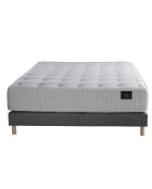 Materasso a molle insacchettate Artemis Set + base letto grigia