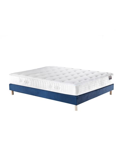 Comet Set: materasso a molle insacchettate + molle blu