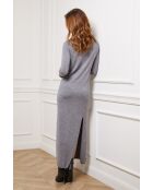 Robe Heloise Gris clair