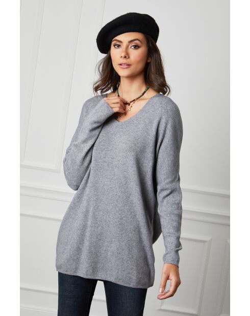 Robe Pull Laurence Grise