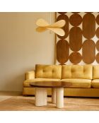 Suspension En Bambou Naturel 80X70X30Cm Luciole