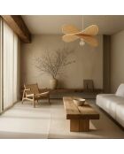 Suspension En Bambou Naturel 80X70X30Cm Luciole