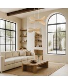 Suspension En Bambou Naturel 80X70X30Cm Luciole