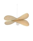 Suspension En Bambou Naturel 60X50X205Cm Luciole
