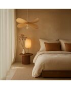 Suspension En Bambou Naturel 60X50X205Cm Luciole