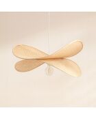 Suspension En Bambou Naturel 60X50X205Cm Luciole