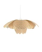 Suspension En Bambou Naturel 67X67X24Cm Peonia