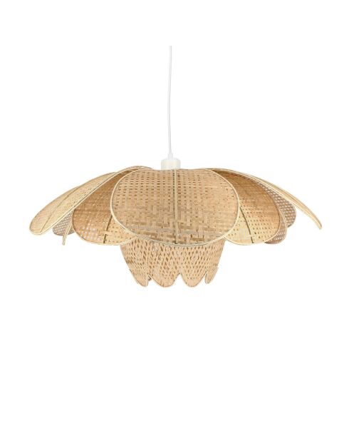 Suspension En Bambou Naturel 67X67X24Cm Peonia