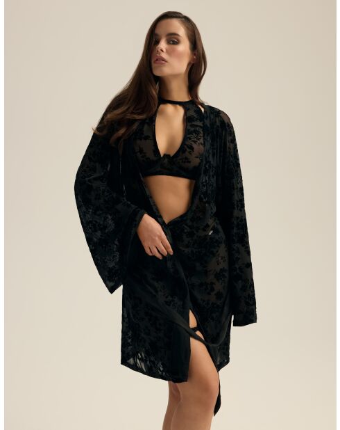 Déshabillé K Zequine noir