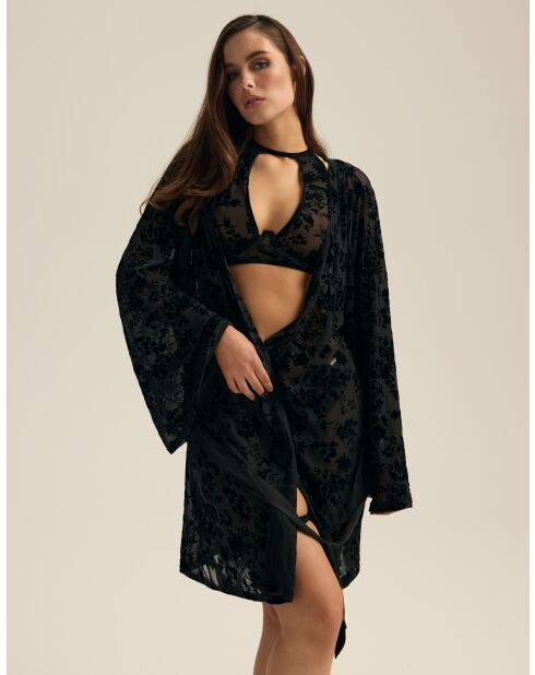 Déshabillé K Zequine noir