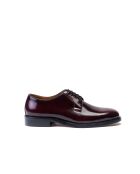 Derbies en Cuir bordeaux