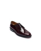 Derbies en Cuir bordeaux