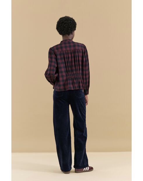 Rode geruite blouse van Saigon