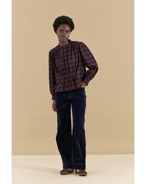 Rode geruite blouse van Saigon