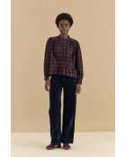 Rode geruite blouse van Saigon