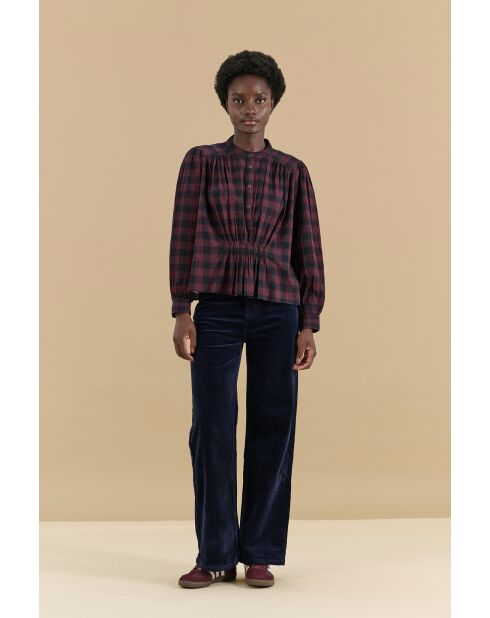 Rode geruite blouse van Saigon