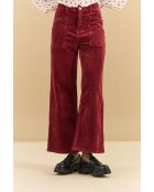Pantalon Amsterdam Bordeaux