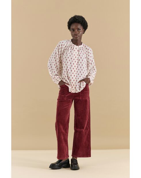 Pantalon Amsterdam Bordeaux