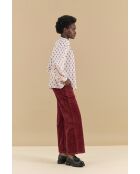 Pantalon Amsterdam Bordeaux