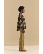 Blouse Casablanca Carreaux jaune