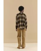 Blouse Casablanca Carreaux jaune