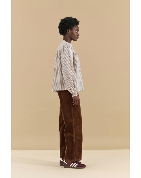 Pantalones Amsterdam Chocolat