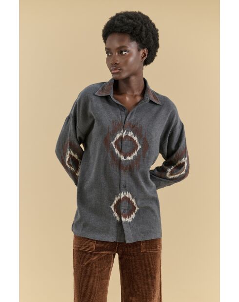 Blouse Bakou Grise