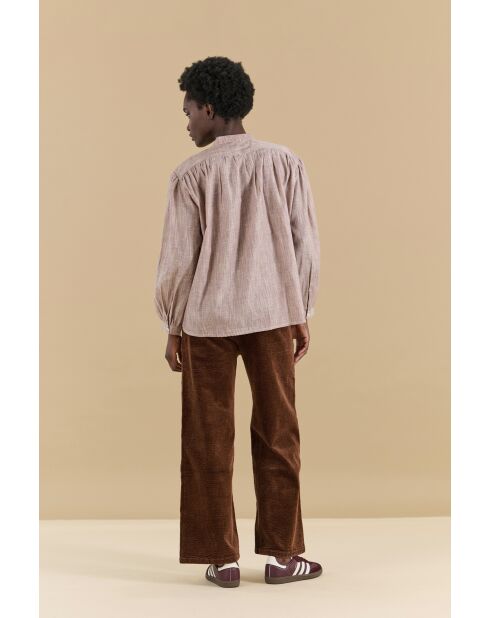 Blouse Zagreb Beige Chiné