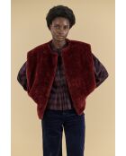 Veste Sans Manches Bruxelles Bordeaux