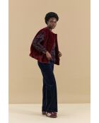 Veste Sans Manches Bruxelles Bordeaux