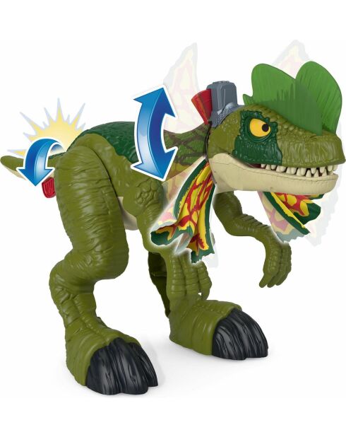 Imaginext Jurassic World Mode Attaque Dilophosaurus