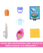 Poupée Barbie Skipper Babysitter - Repas de bébé