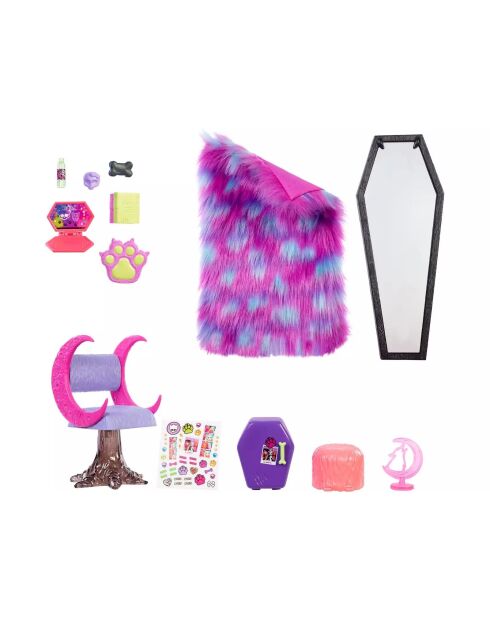 La Chambre de Clawdeen Wolf - Monster High