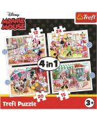 Puzzle 4 en 1 La joyeuse équipe de la Pat'Patrouille - 3 ans et +