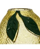 Vase Citron Medi Jaune/Vert - D13Xh19Cm